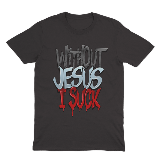 Holy Gabbana Without Jesus I Suck (WJIS) Shirt - Black